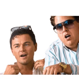 Sticker 30 de 33 del pack Stickers de El Lobo de Wall Street 🐺💼