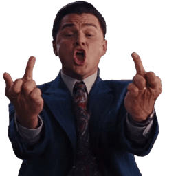 Sticker 4 de 33 del pack Stickers de El Lobo de Wall Street 🐺💼