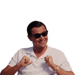 Sticker 5 de 33 del pack Stickers de El Lobo de Wall Street 🐺💼