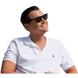 Sticker 8 de 33 del pack Stickers de El Lobo de Wall Street 🐺💼