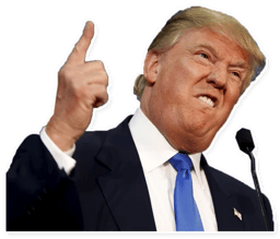 Sticker 17 de 28 del pack Stickers de Donald Trump 🇺🇸