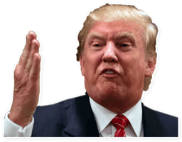 Sticker 20 de 28 del pack Stickers de Donald Trump 🇺🇸
