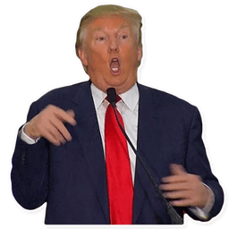 Sticker 23 de 28 del pack Stickers de Donald Trump 🇺🇸