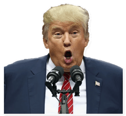 Sticker 4 de 28 del pack Stickers de Donald Trump 🇺🇸