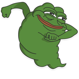 Sticker 106 de 117 del pack Stickers de Pepe ๐ธ