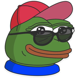 Sticker 11 de 117 del pack Stickers de Pepe ๐ธ