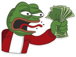 Sticker 111 de 117 del pack Stickers de Pepe ๐ธ