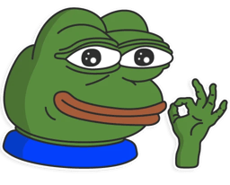 Sticker 112 de 117 del pack Stickers de Pepe ๐ธ