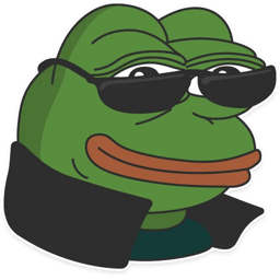 Sticker 113 de 117 del pack Stickers de Pepe ๐ธ