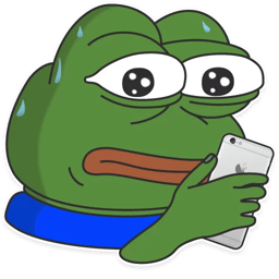 Sticker 18 de 117 del pack Stickers de Pepe ๐ธ