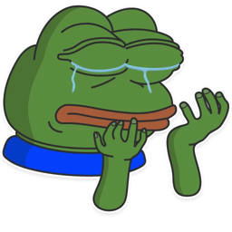 Sticker 19 de 117 del pack Stickers de Pepe ๐ธ