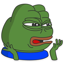 Sticker 31 de 117 del pack Stickers de Pepe ๐ธ