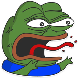 Sticker 6 de 117 del pack Stickers de Pepe ๐ธ
