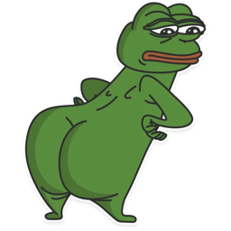 Sticker 69 de 117 del pack Stickers de Pepe ๐ธ