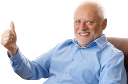 Sticker 1 de 30 del pack Stickers de Hide the Pain Harold ๐