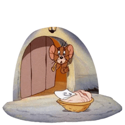 Figurinha 50 de 59 do pacote Figurinhas do Tom e Jerry 🐱🐭