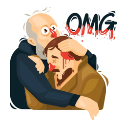 Sticker 4 de 20 del pack Stickers de Reacciones de Arte y Caricaturas π