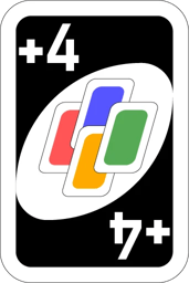 Figurinha 10 de 54 do pacote Figurinhas do Jogo de Cartas UNO 🃏