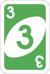 Figurinha 25 de 54 do pacote Figurinhas do Jogo de Cartas UNO 🃏