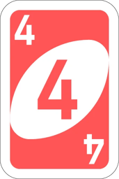 Figurinha 30 de 54 do pacote Figurinhas do Jogo de Cartas UNO 🃏