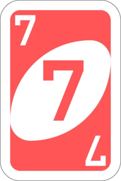 Figurinha 41 de 54 do pacote Figurinhas do Jogo de Cartas UNO 🃏