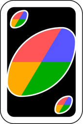 Figurinha 9 de 54 do pacote Figurinhas do Jogo de Cartas UNO 🃏