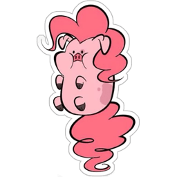 Figurinha 12 de 25 do pacote Figurinhas de Porquinho Cartoon 🐷