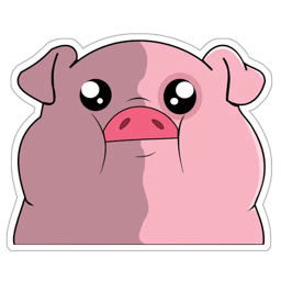 Figurinha 15 de 25 do pacote Figurinhas de Porquinho Cartoon 🐷