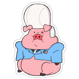 Figurinha 16 de 25 do pacote Figurinhas de Porquinho Cartoon 🐷