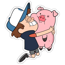Figurinha 22 de 25 do pacote Figurinhas de Porquinho Cartoon 🐷